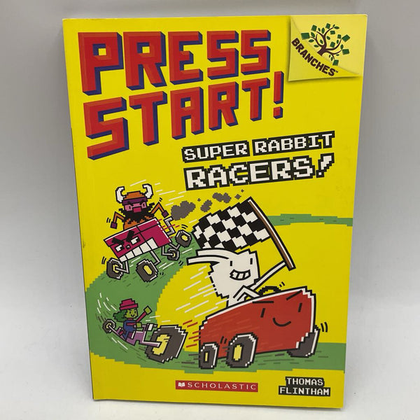 Press Start! Super Rabbit Racers (paperback)