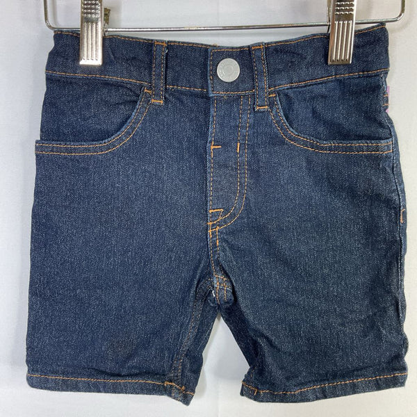 Size 3: H&M Dark Wash Denim Shorts