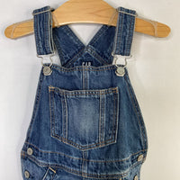 Size 4: Gap Blue Denim Overall Dress