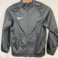 Size 8-9: Nike Grey Mesh Lined Soccer Jacket