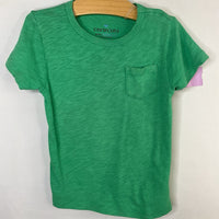 Size 2-3: Crewcuts Green Heathered Pocket T-Shirt