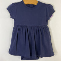 Size 6-12m: Primary Navy Onesie Dress NEW w/ Tags