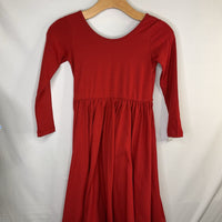 Size 10: Alice + Ames Red-Orange Long Sleeve Dress