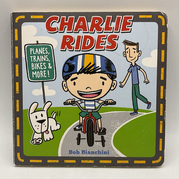 Charlie Rides (board book)