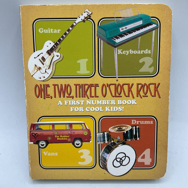One, Two, Three O'Clock Rock (board book)