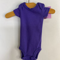Size Preemie: Carter's Purple Onesie