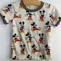 Size 18m: Disney Grey/Mulitcolor Mickey T-Shirt