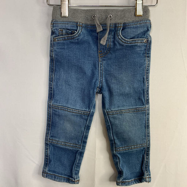 Size 2 (85): Hanna Andersson Blue Drawstring Jeans