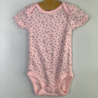 Size 3m: Carter's Pink Floral Onesie