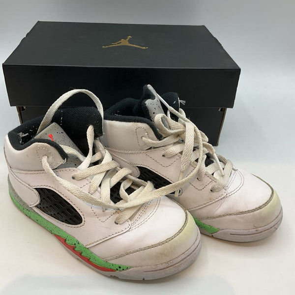 Size 9: Nike Air Jordan Retro Pro Stars White/Black/Green Sneakers