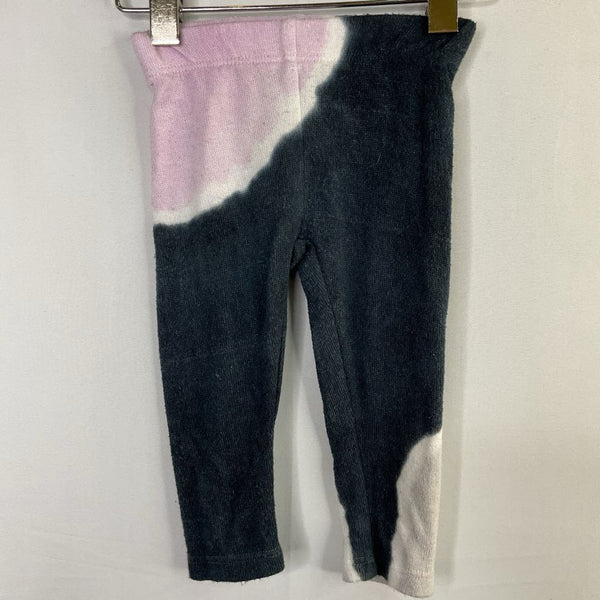 Size 0-6m: Fairwell Navy/Purple Cozy Pants