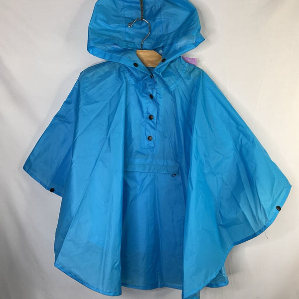 Size 5-7: Saphi Rose Blue Rain Poncho
