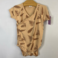 Size 12-18m: Kate Quinn Tan Leaves Onesie