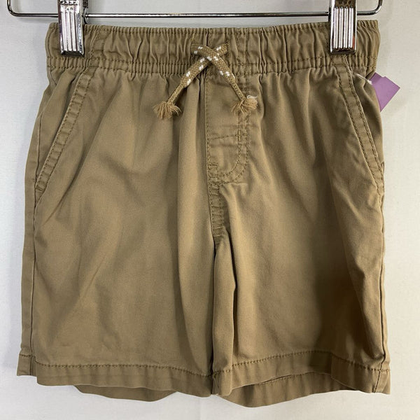 Size 2: Cat & Jack Green Khaki Drawstring Shorts