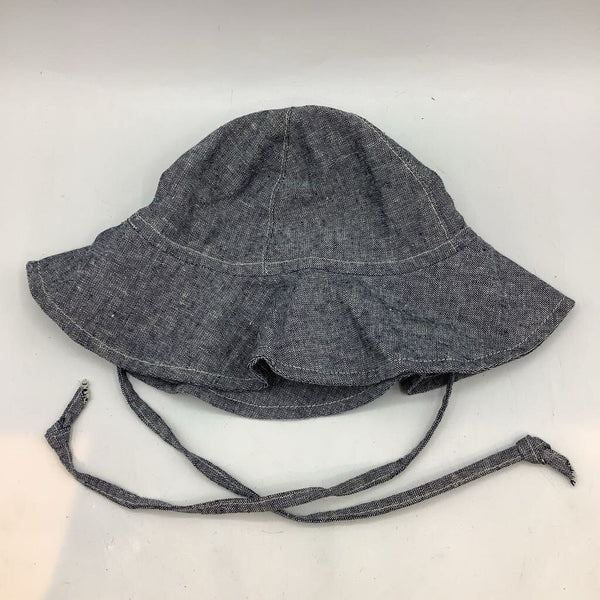 Size 0-12m: My Darling Mila Blue Chambray Sun Hat