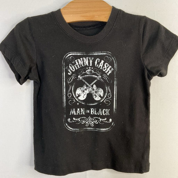 Size 2: Johnny Cash Black/White T-Shirt