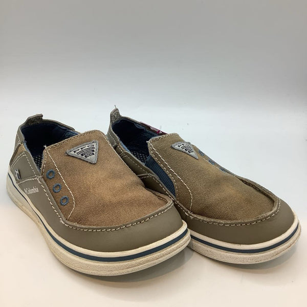 Size 11: Columbia Tan Omni Grip Boat Shoes
