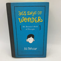 365 Days of Wonder: Mr. Browne's Book of Precepts(hard cover)