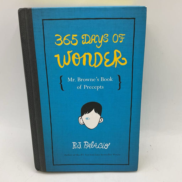 365 Days of Wonder: Mr. Browne's Book of Precepts(hard cover)