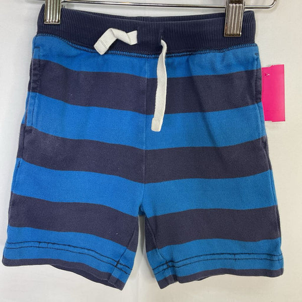 Size 18-24m (80): Hanna Andersson Blue/Navy Striped Drawstring Shorts