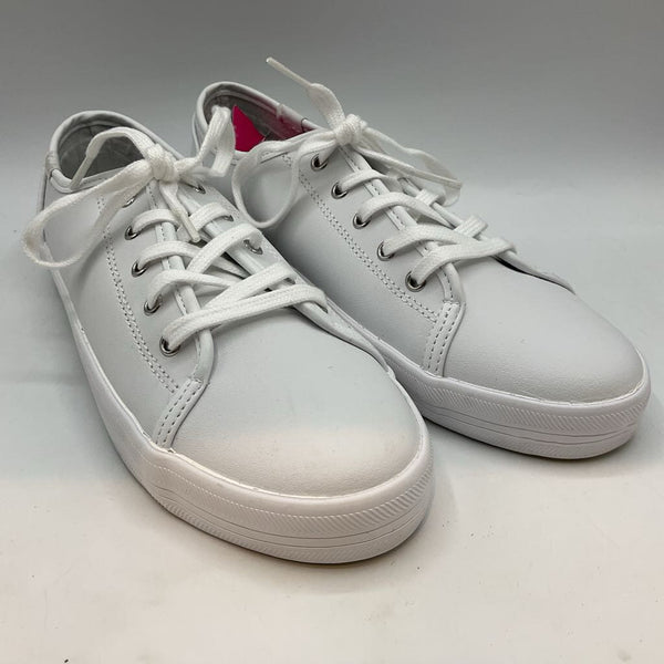 Size 4Y: Keds White Lace-Up Sneakers