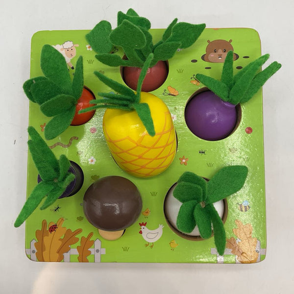 Wooden Farm Shape Sorter
