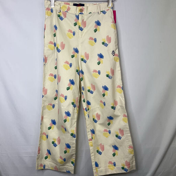 Size 10: The Animals Observatory Colorful Streaks Wide Leg Pants (retails $102)