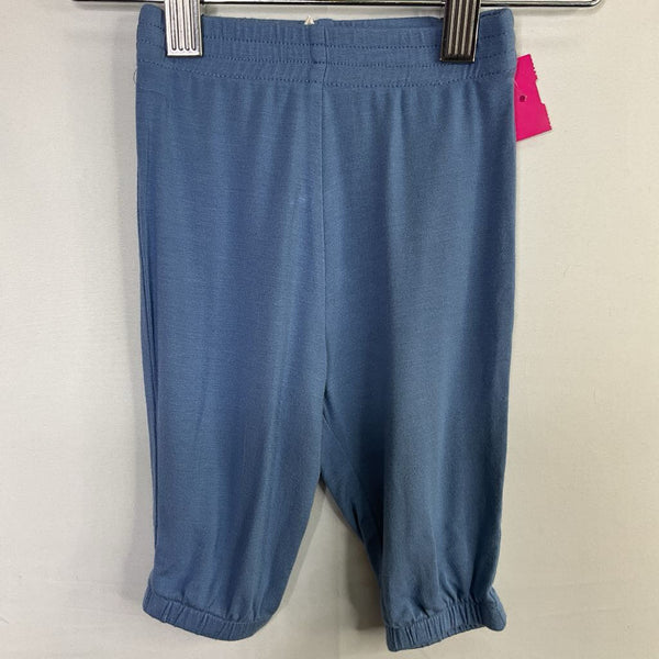 Size 0-3m: Kate Quinn Pale Blue Bamboo Cozy Pants