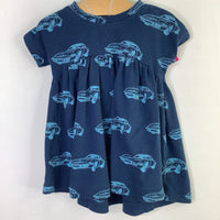 Size 12-18m: Kate Quinn Blue Cars Dress