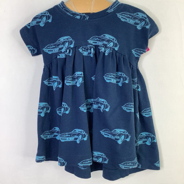 Size 12-18m: Kate Quinn Blue Cars Dress
