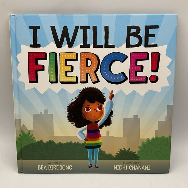 I Will Be Firece! (hardcover)
