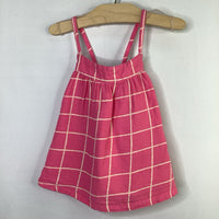 Size 4: Open Edit Pink/Orange Grip Strappy Blouse