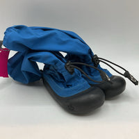 Size 5-6: Mymayu Blue Toggle Rain Boots