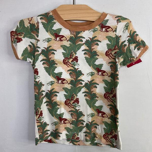 Size 2: Kate Quinn White/Green/Red Monkeys T-Shirt