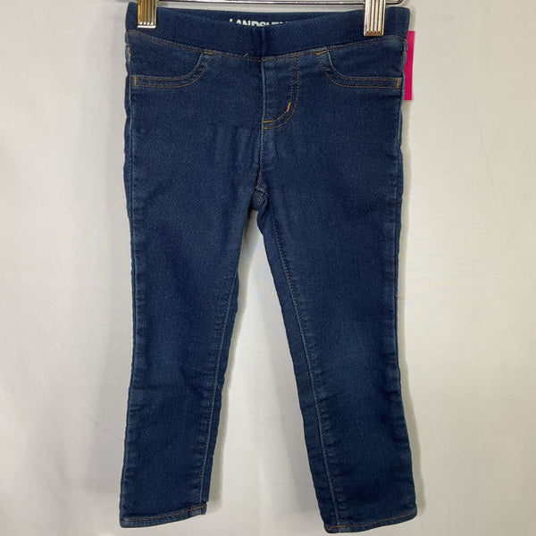 Size 3: Lands' End Blue Jeggings