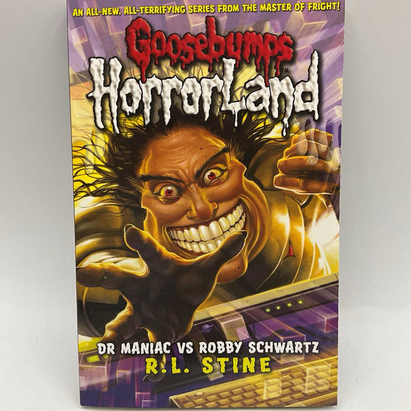 Goosebumps Horrorland: Dr Maniac vs Robby Schwartz (paperback)