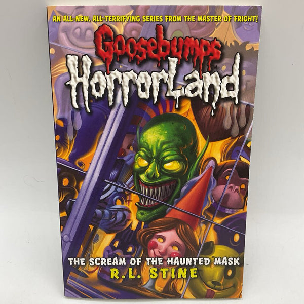 Goosebumps Horrorland: The Scream of the Haunted Mask (paperback)
