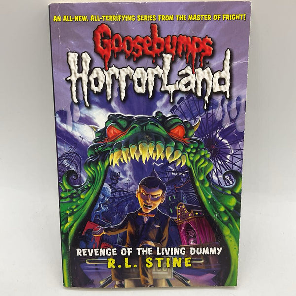 Goosebumps Horrorland: Revenge of the Living Dummy (paperback)