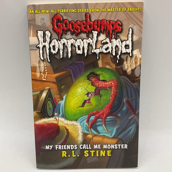 Goosebumps Horrorland: My Friends Call Me Monster (paperback)