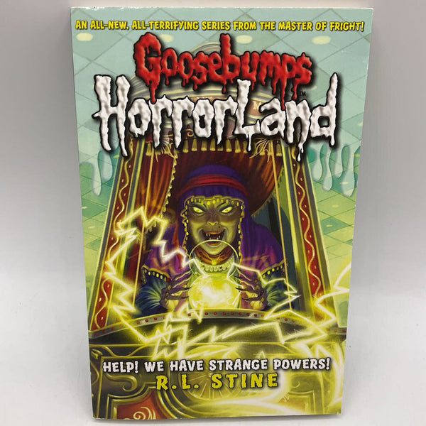 Goosebumps Horrorland: Help! We Have Strange Powers! (paperback)