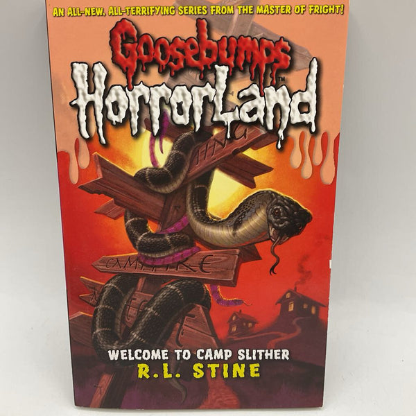 Goosebumps Horrorland: Welcome to Camp Slither (paperback)