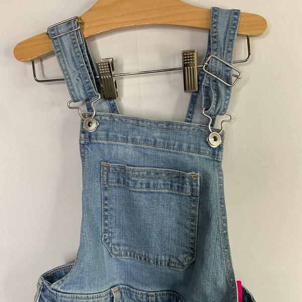 Size 7-8: Abercrombie Light Wash Denim Shortalls