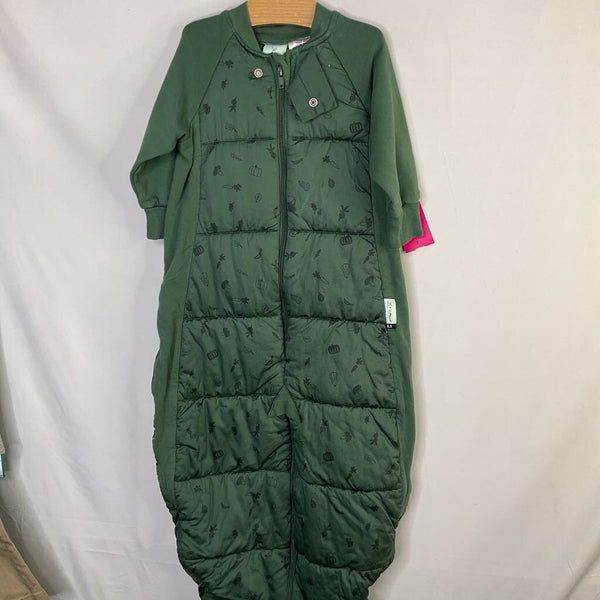 Size 0-2: ErgoPouch Green Veggies 3.5 TOG Sleep Suit