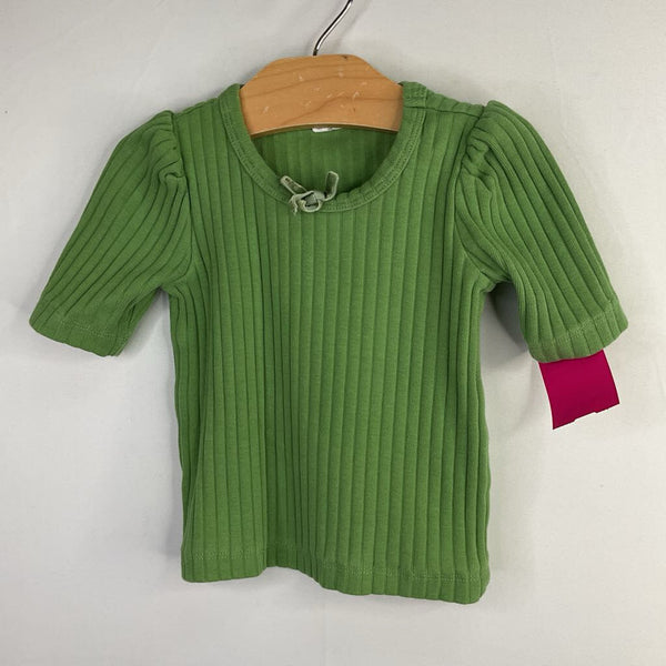 Size 12-18m: Kate Quinn Green Ribbed T-Shirt