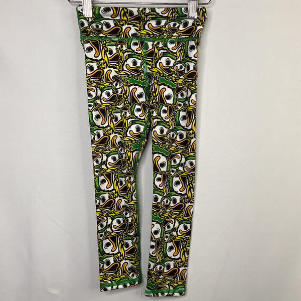 Size 3: Green University of Oregon Ducks Leggings