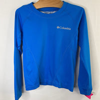 Size 4-5: Columbia Blue Omni Heat Base Layer Shirt