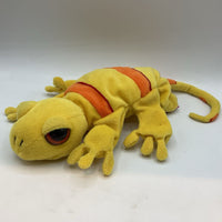 Yellow/Orange Lizard Plush Hand Puppet
