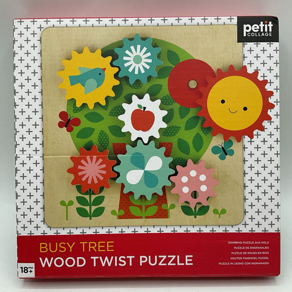 Busy Tree Wooden Twist Puzzle