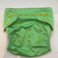 Size OS: Lil Helpers Green Diaper Cover