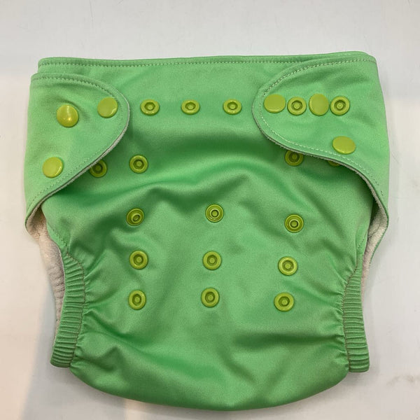 Size OS: Lil Helpers Green Diaper Cover